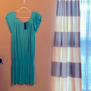 Ingear brand. S/M. Teal. 1-pc skirt romper. Never worn. Tags still on.